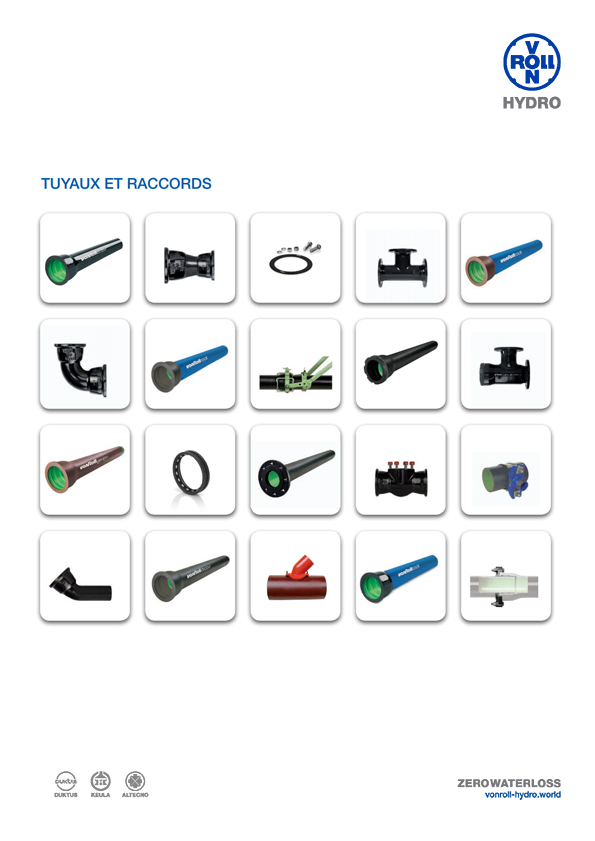 Télécharger le catalogue des tuyaux et raccords au format PDF