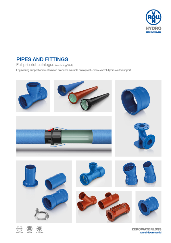 Pipes and Fittings Download catalogue as PDF